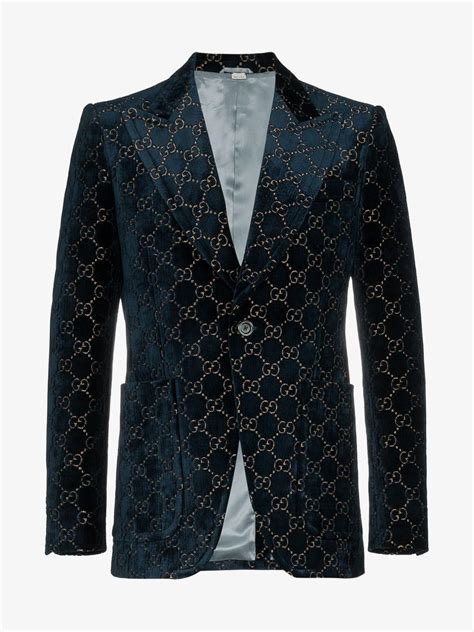 gucci blazer mens replica|farfetch gucci blazers.